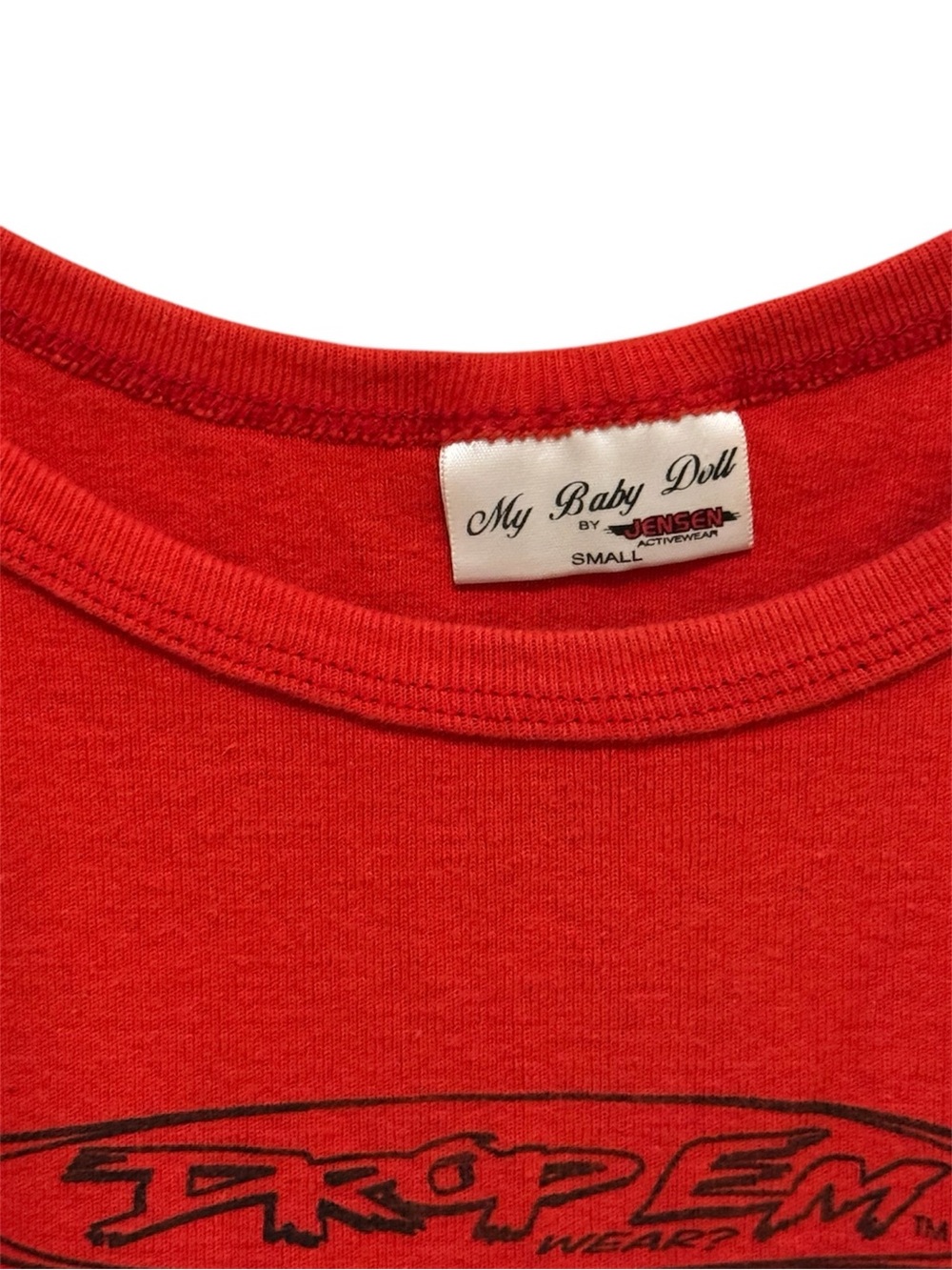 Red Y2K Tank - Picture 3 of 4